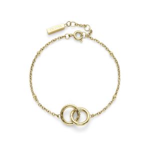 Olivia Burton Amity Interlock Gold Plated Bracelet - 24100315