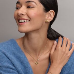 Olivia Burton Signature Honey Bee Gold Stud Earrings 24100479