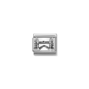 Nomination Classic Silver Monuments Tower Bridge Charm