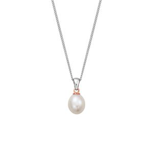 Clogau Nature's Wonder Sterling Silver Beachcomber Pendant with Pearl - 3SBCH0633