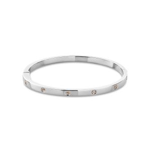 Clogau Insignia Sterling Silver Slim Bangle 3SINS852