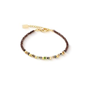Coeur De Lion Golden Whisper Bracelet - Brown Olive - 4359301109