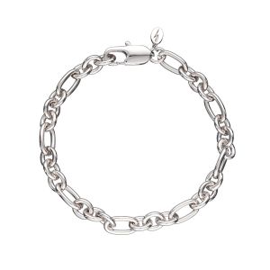 Scream Pretty Chunky Chain Bracelet with Lobster Clasp - Silver SPS-4