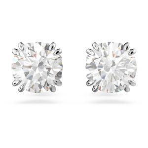 Swarovski Constella Stud Earrings - White with Rhodium Plating 5636712