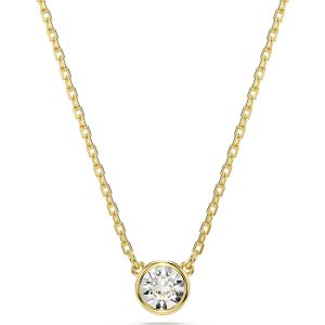 Swarovski Imber Pendant Round Cut - Gold Tone Plated 5684511