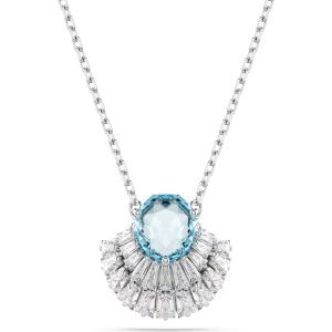 Swarovski Idyllia Shell Pendant - Blue with Rhodium Plating 5689195