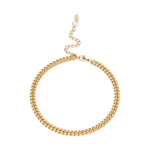 Scream Pretty Hannah Martin Curb Chain Anklet - Gold SPG-347