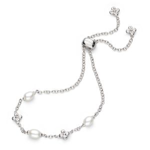Kit Heath Blossom Flyte Honey Flower Pearl Toggle Bracelet - 70335FPC