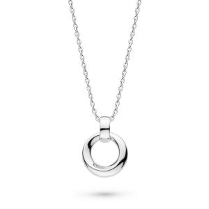 Kit Heath Bevel Cirque Dainty Necklace - Silver