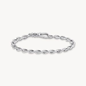 Thomas Sabo Silver Curb Links Bracelet - A2006-637-21
