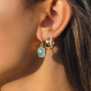 Sarah Alexander Aegean Gemstone Drop Earrings