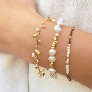 Sarah Alexander Assisi Gemstone Mini Charm Bracelet