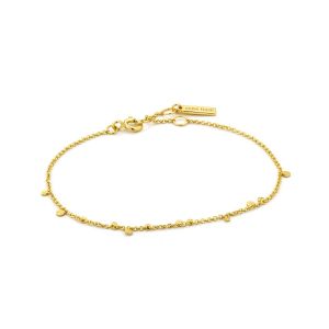 Ania Haie Geometry Mixed Discs Bracelet Gold B005-02G
