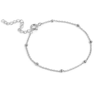 Enamel Copenhagen Beaded Chain Silver Bracelet. Item code B153S.