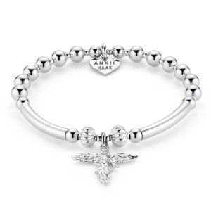 Annie Haak Flores Silver Charm Bracelet - My Guardian Angel