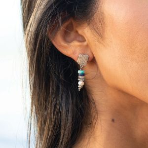 Sarah Alexander Bahama Blues Gemstone Earrings
