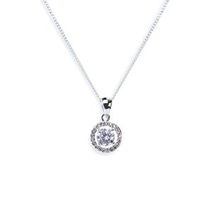 Ivory & Co Balmoral Crystal Dainty Pendant