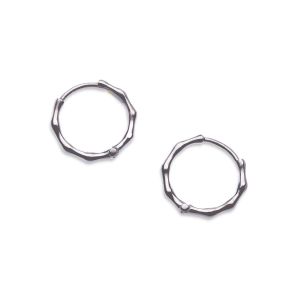 Sarah Alexander Bora Bamboo Huggie Earrings
