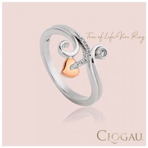 Clogau Tree of Life Vine Ring 3STLWPVR