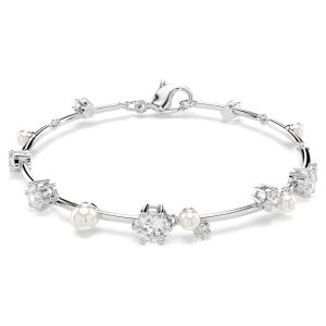 Swarovski Constella Tennis Bracelet Crystal Pearl - White Rhodium Plated - 5707511