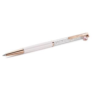 Swarovski Crystalline Pen Pink Heart - Pink Lacquered with Rose Gold Tone Plating - 5732990