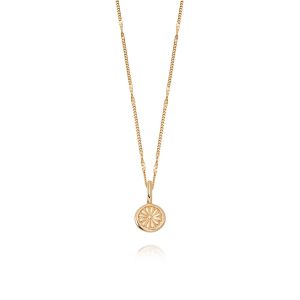 Daisy Bloom Mini Pendant Necklace - Gold DN01_GP
