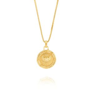 Rachel Jackson Carpe Diem Token of Love Necklace Gold
