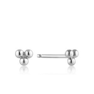 Ania Haie Modern Triple Ball Stud Earrings