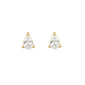 Ania Haie Gold Pear Stud Earrings - E056_01G