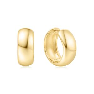 Ania Haie Chubby Medium Huggie Hoop Gold Earrings - E064-06G