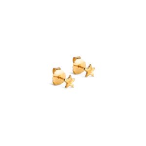 Enamel Copenhagen Star Energy Gold Stud Earrings E410G