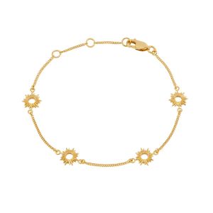 Rachel Jackson Mini Eternal Sun Bracelet Gold EGMB2GP