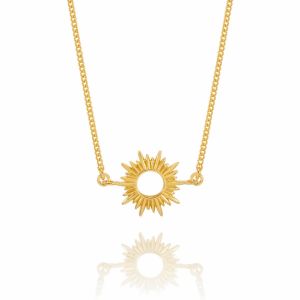 Rachel Jackson Eternal Sun Necklace Gold