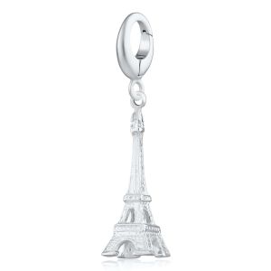 Lily Charmed Eiffel Tower Charm Silver - item number CSEI