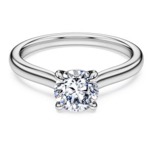 Swarovski Eternity Solitaire Ring - Lab-Grown Diamond 1ct Round 18k White Gold 5697797
