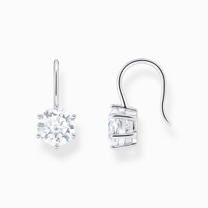 Thomas Sabo Earrings with White Zirconia - Silver - H2287-051-14