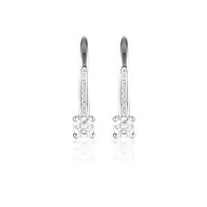 Georgini Red Carpet Venice Earrings - Silver - IE1083W