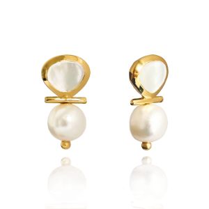 Sarah Alexander Jura Baroque Pearl Statement Earrings
