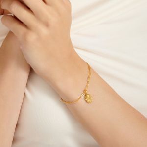 Katie Loxton Talis Waterproof Gold Charm Bracelet KLJ6165