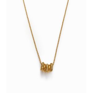 Katie Loxton Laia Waterproof Gold Necklace. Item code KLJ6460.