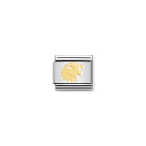 Nomination Classic Leo Charm - 18k Gold - 030104/05