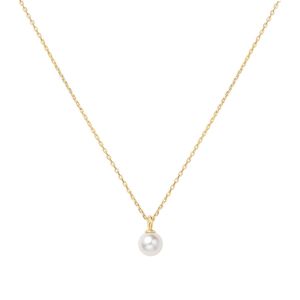 Ania Haie Pearl Drop Gold Pendant Necklace. Item code N065-01G.