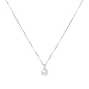 Ania Haie Pearl Drop Silver Pendant Necklace. Item code N065-01H.