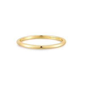 Ania Haie Gold Plain Ring - R058-01G