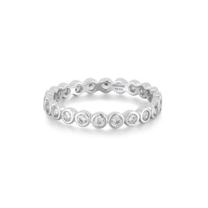 Ania Haie Silver Bezel Set Ring - R058-03H