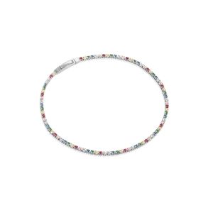 Sif Jakobs Ellera Bracelet - Silver with Multi-coloured Zirconia
