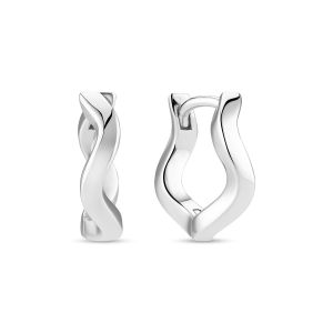 Sif Jakobs Ellera Waves Pianura Medio Silver Earrings - SJ-E3859