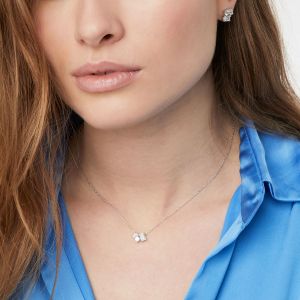 Sif Jakobs Ivrea Tre Necklace - SJ-N12306-XCZ-YG