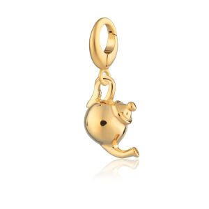 Lily Charmed Teapot Charm Gold - item number CGTP