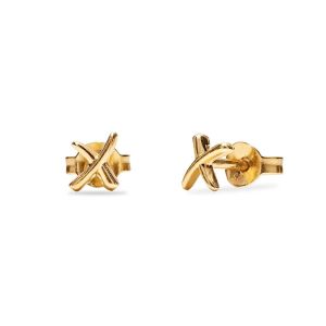 Annie Haak Kiss Stud Earrings - Gold - E0379